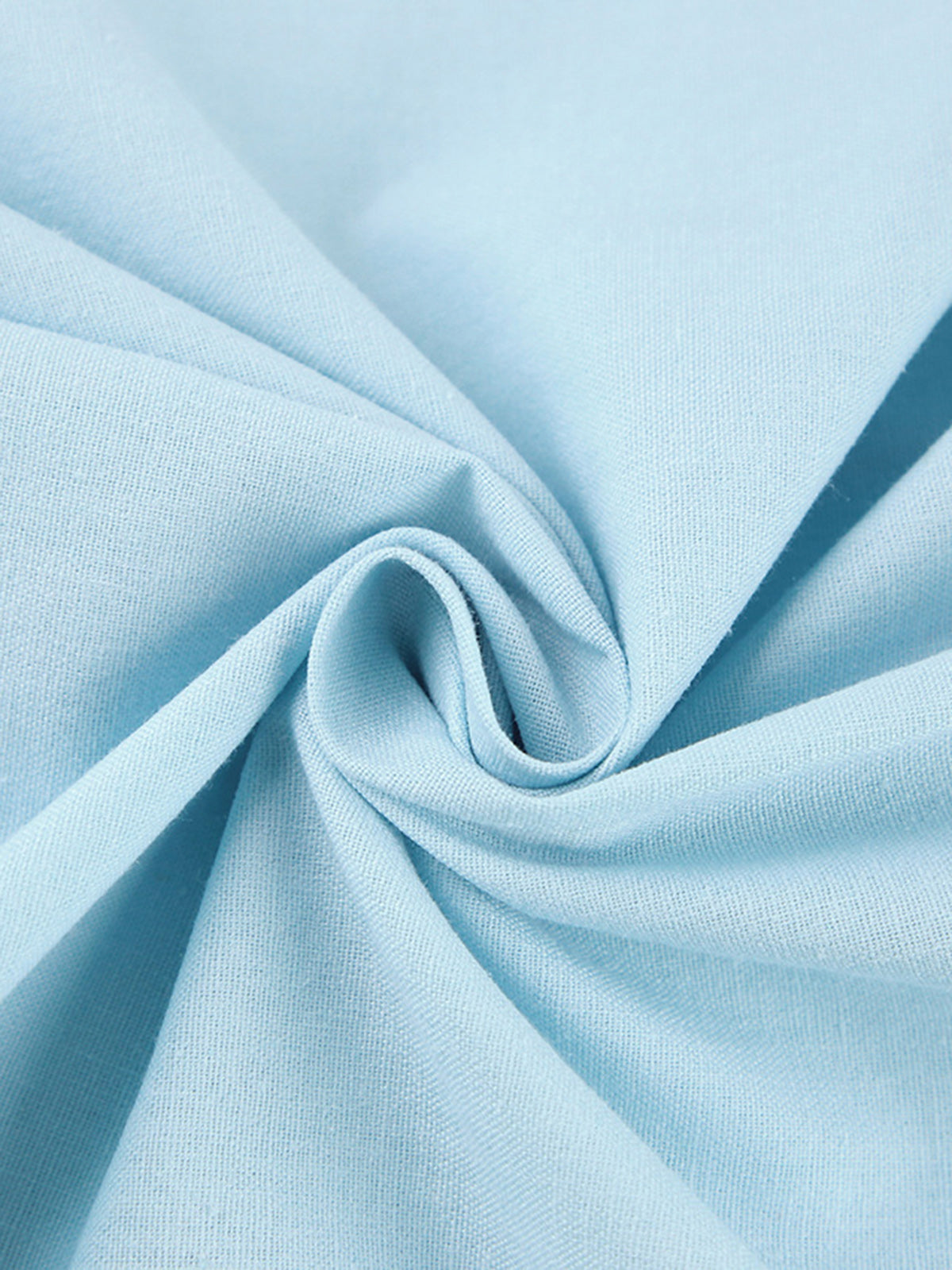 Linen Cotton Front Tie Midi Dress